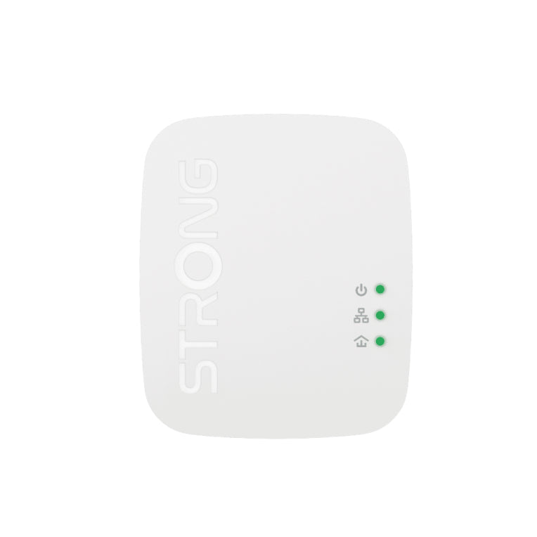 Strong POWERLWF1000DUOMINI adaptador de red PowerLine 1000 Mbit/s Ethernet Wifi Blanco 2 pieza(s)