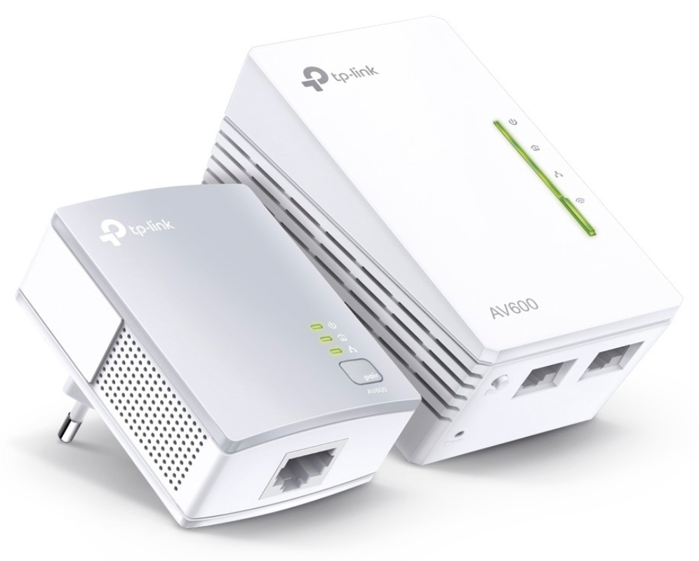 POWERLINE WIFI TP-LINK AV600 300 MBPS 2 PUERTOS - detalle