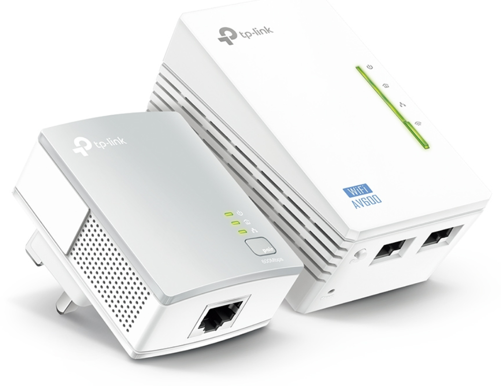POWERLINE WIFI TP-LINK AV600 KIT 2UDS 2 PORT