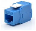 PRESA KEYSTONE WP CAT.6A UTP, TOOLLESS, COLOR AZUL