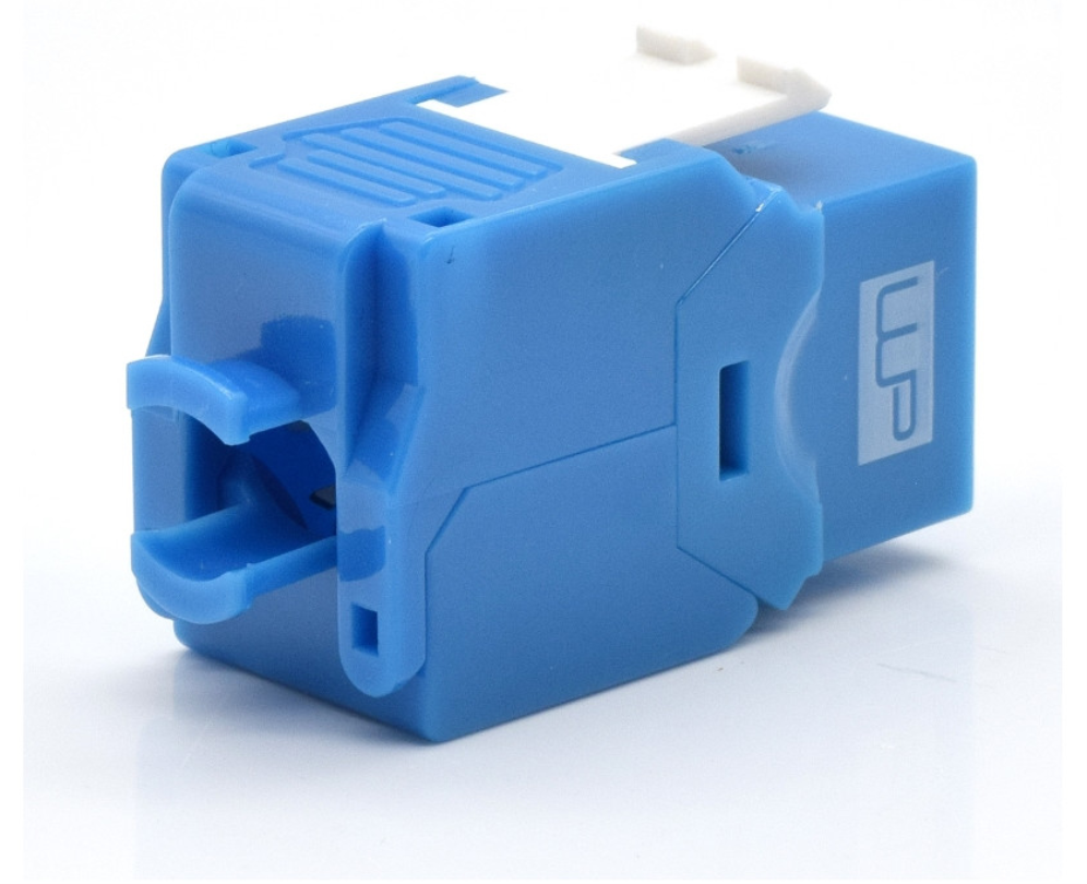 PRESA KEYSTONE WP CAT.6A UTP, TOOLLESS, COLOR AZUL - detalle