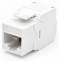 PRESA KEYSTONE WP CAT.6A UTP, TOOLLESS, COLOR BLANCO