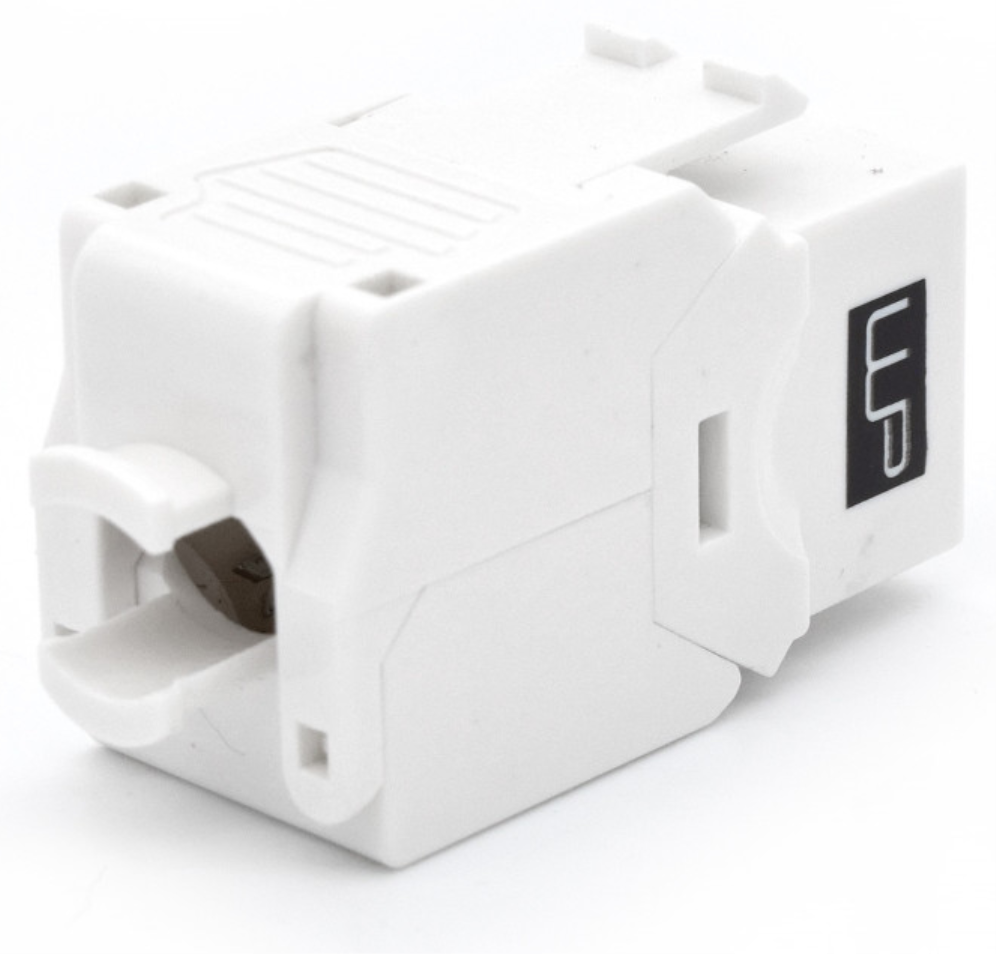 PRESA KEYSTONE WP CAT.6A UTP, TOOLLESS, COLOR BLANCO - detalle