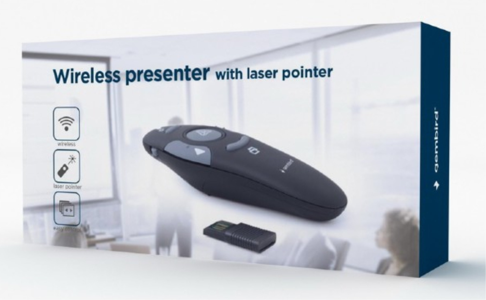 PRESENTADOR INALAMBRICO GEMBIRD CON PUNTERO LASER WP-L-11 - detalle