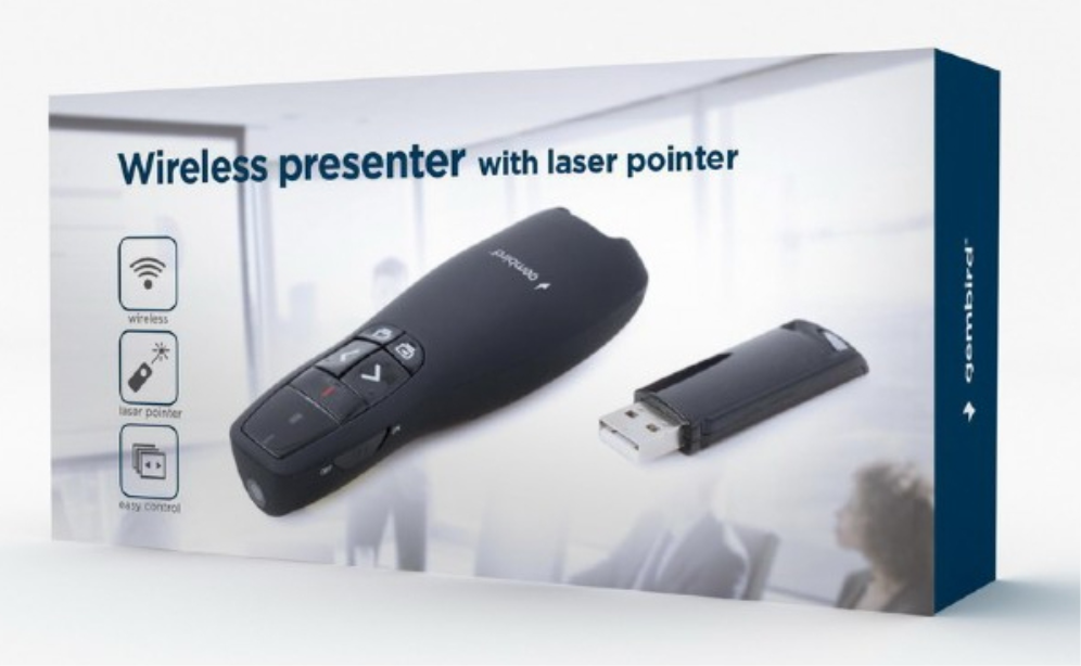 PRESENTADOR INALAMBRICO GEMBIRD CON PUNTERO LASER WP-L-12 - detalle