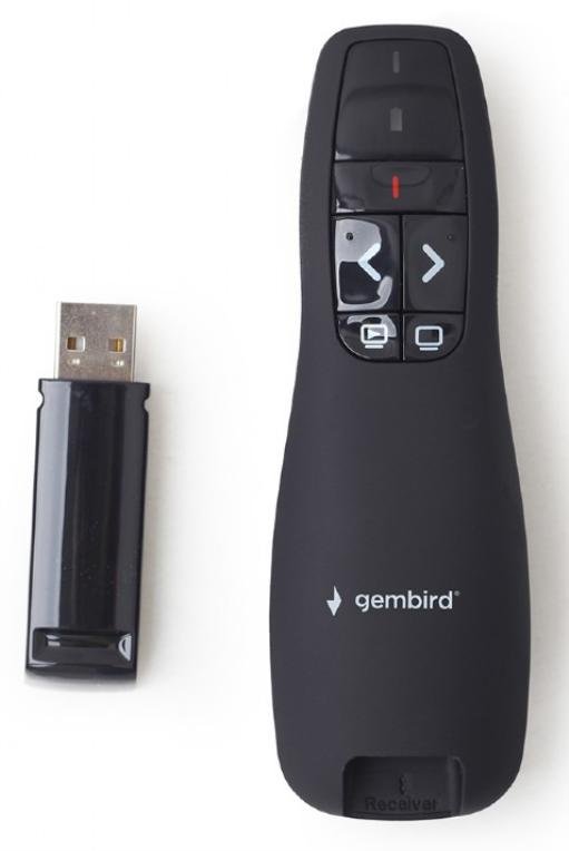 PRESENTADOR INALAMBRICO GEMBIRD CON PUNTERO LASER WP-L-12 - detalle