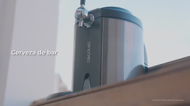 DISPENSADOR CERVEZA CECOTEC 100009 STEEL 5000 - video