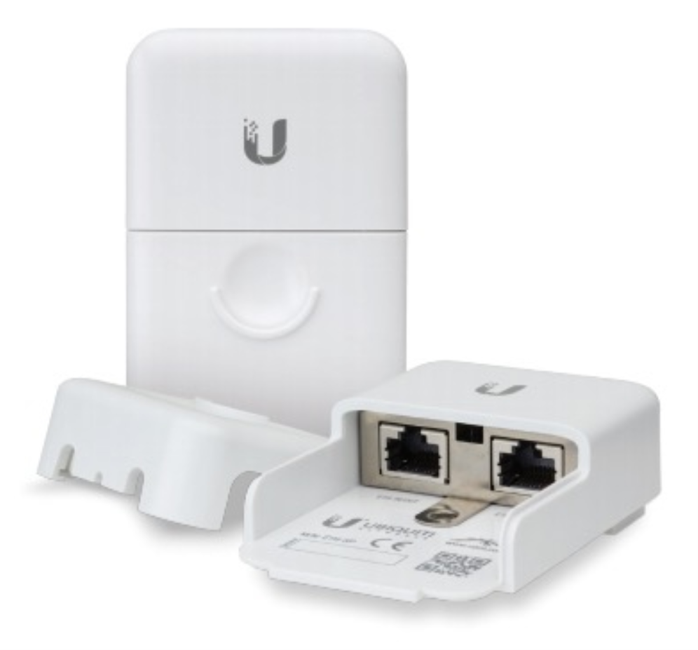 PROTECTOR SOBRETENSIÓN UBIQUITI ETH-SP-G2 ETHERNET SURGE PROTECTOR - detalle