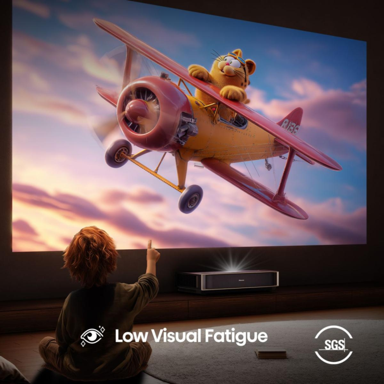 PROYECTOR LASER HISENSE PT1 4K UHD 2500 LUMENES HDR10+ SMART TV TIRO CORTO - detalle