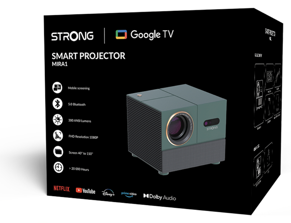 PROYECTOR STRONG MIRA 1 FHD STREAMING - detalle