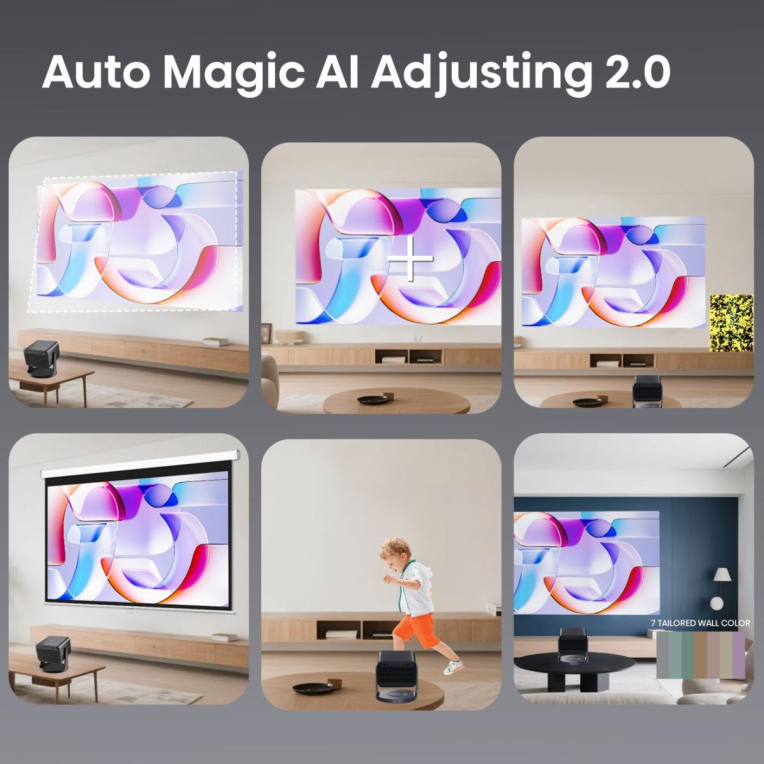 PROYECTOR TRICHROMA HISENSE C3 4K UHD 300" 2500 LUMENES DOLBY VISION IMAX - detalle