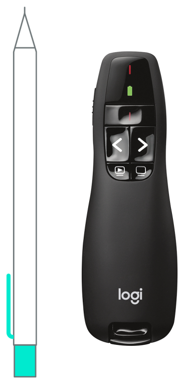 PUNTERO LOGITECH R400 INALAMBRICO - detalle