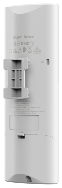 PUNTO DE ACCESO RUIJIE REYEE RG-RAP62-OD WIFI6 AX3000 PARED GIGABIT 4P - detalle