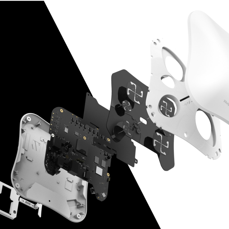 PUNTO DE ACCESO RUIJIE REYEE RG-RAP73HD WIFI7 TECHO 19000 RJ45 2p SFP+ 1p - detalle