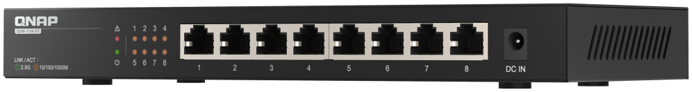 QNAP QSW-1108-8T DISPOSITIVO DE REDES - detalle