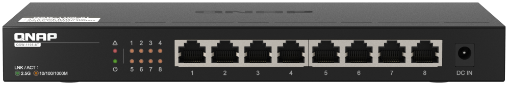 QNAP QSW-1108-8T DISPOSITIVO DE REDES