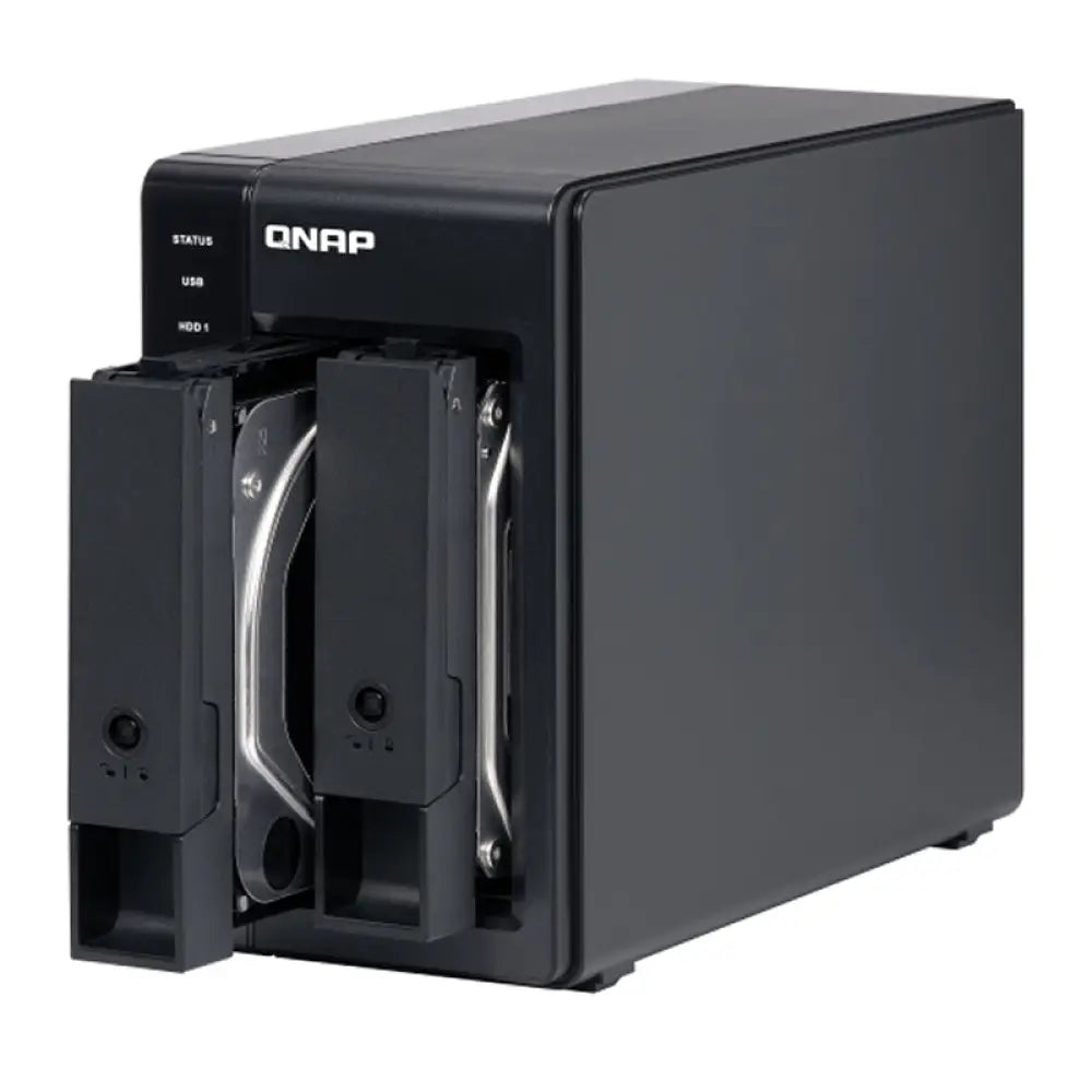 QNAP TR-002 Raid Expansion 2XHDD-Bay 1xUSB-C 3.2 - detalle