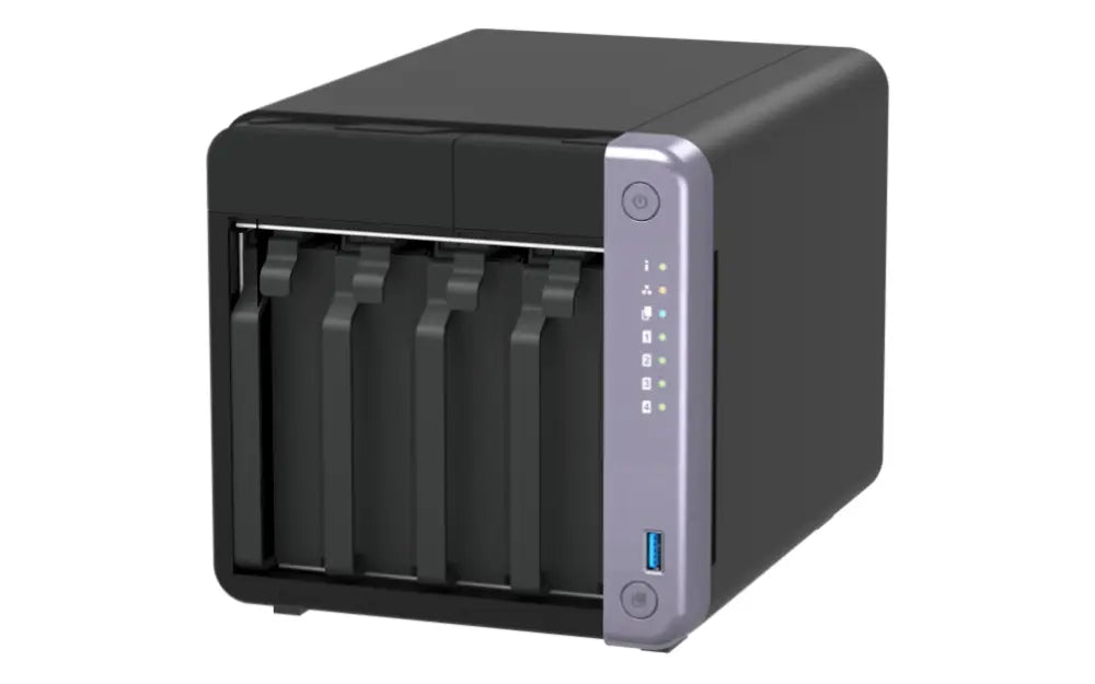 QNAP TS-432X-4G servidor de almacenamiento NAS Torre Alpine Alpine AL-524 4 GB DDR4 QNAP QTS Negro - detalle