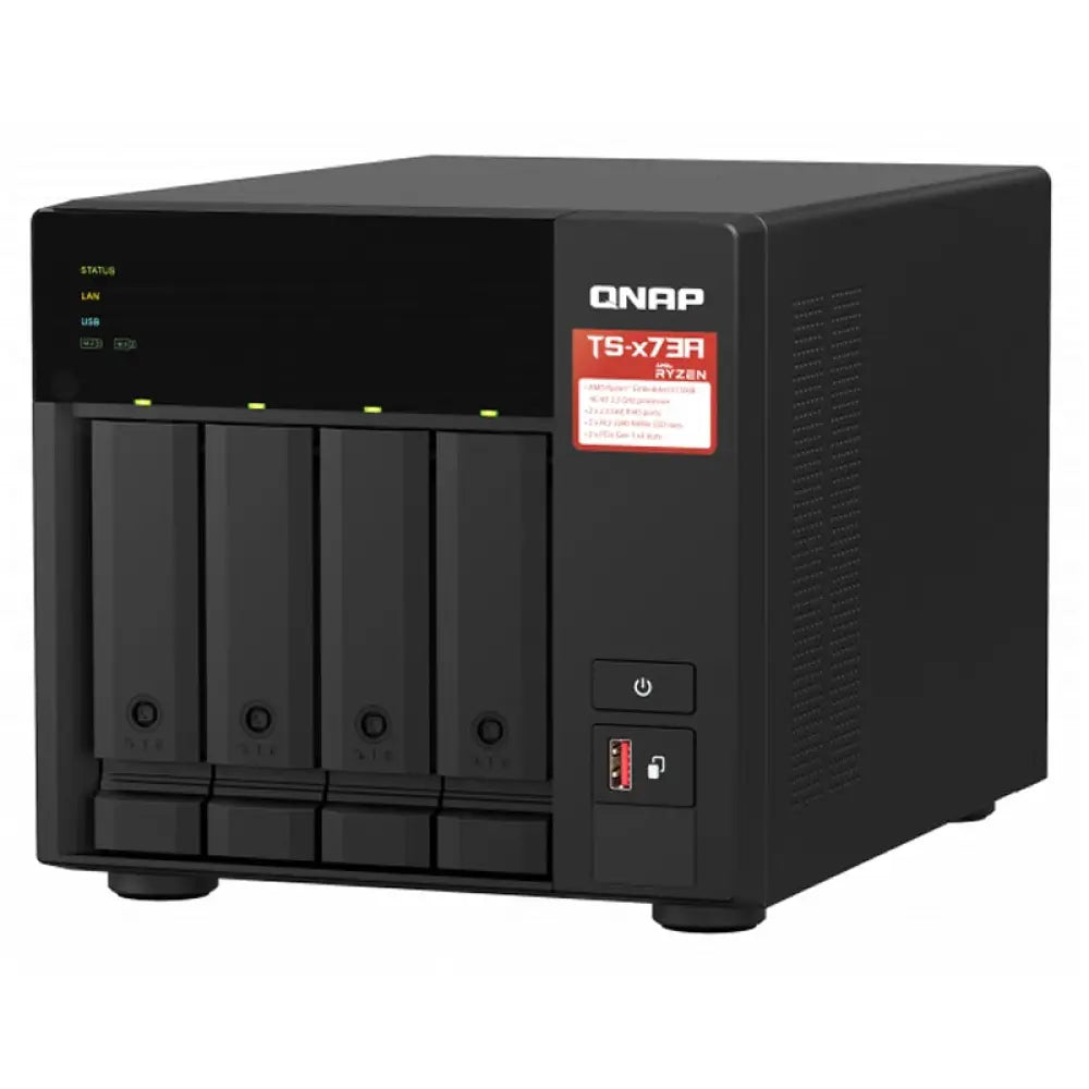 QNAP TS-473A-8G NAS 4XHDD-Bay 2x2.5GbE 4xUSB - detalle