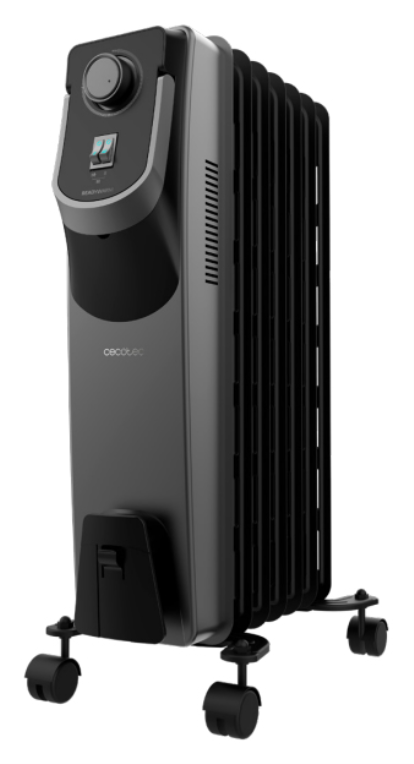 Cecotec 05887 calefactor eléctrico Interior Negro 1500 W Radiador de aceite eléctrico