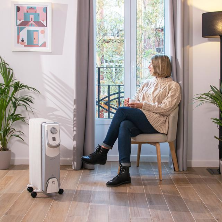 RADIADOR ELECTRICO DE ACEITE CECOTEC READYWARM 9000 SPACE 360 - detalle