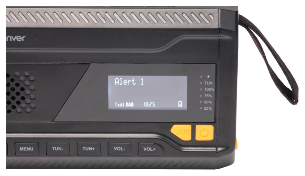 RADIO DENVER PORTATIL DAB+/FM CON FUNCION BLUETOOTH - detalle