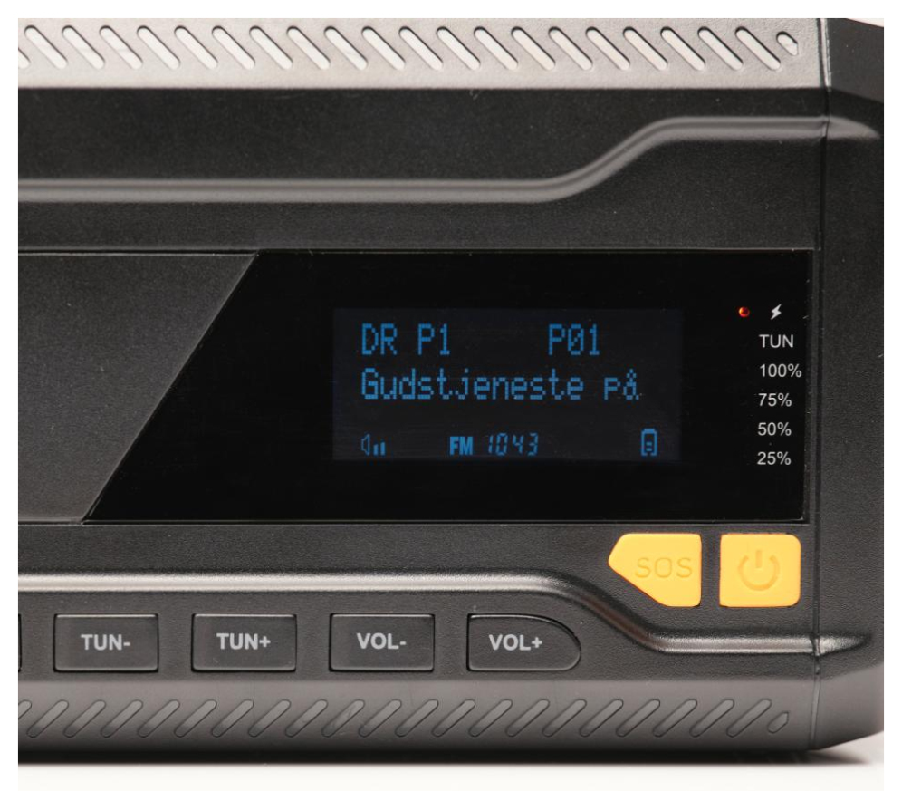 RADIO DENVER PORTATIL DAB+/FM CON FUNCION BLUETOOTH - detalle