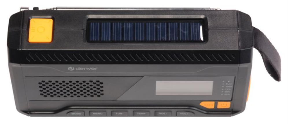 RADIO DENVER PORTATIL DAB+/FM CON FUNCION BLUETOOTH - detalle