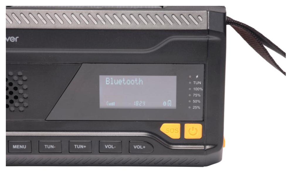 RADIO DENVER PORTATIL DAB+/FM CON FUNCION BLUETOOTH - detalle