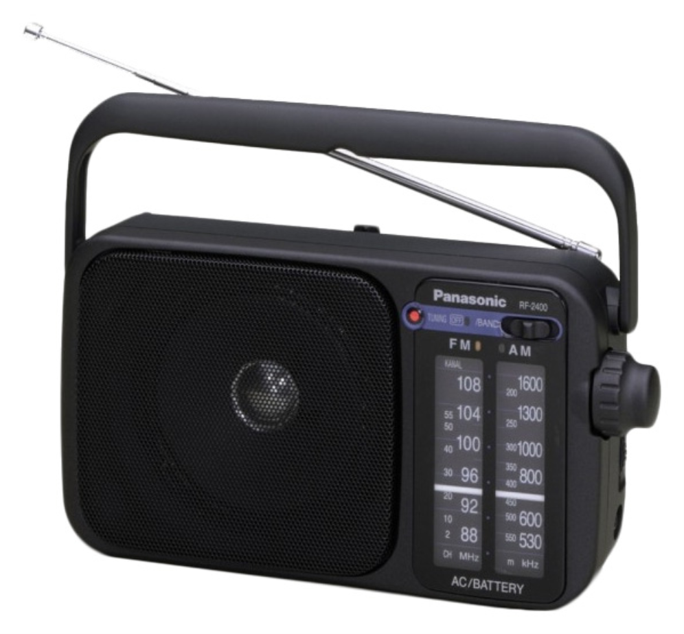 RADIO PANASONIC RF-2400DEG-K AM/FM ALTAVOZ AUX