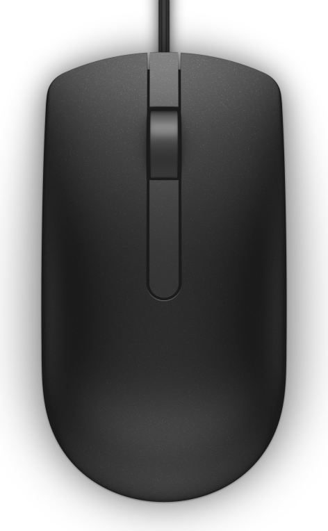 RATON DELL MS116 NEGRO USB-A