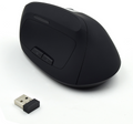 RATON EWENT ERGONOMICO 1600DPI 5 BOTONES NEGRO RF INALAMBRICO BATERIA RECARGABLE