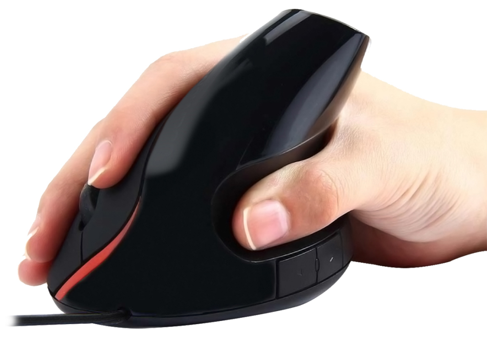 RATON EWENT EW3156 ERGONOMICO OPTICO 1000 DPI NEGRO USB - detalle