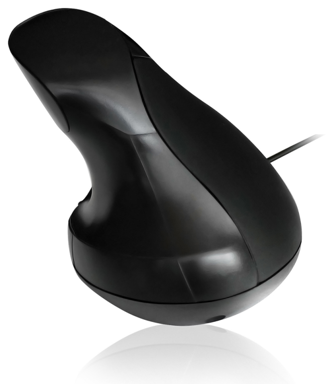 RATON EWENT EW3156 ERGONOMICO OPTICO 1000 DPI NEGRO USB - detalle