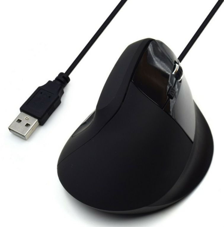 RATON EWENT EW3157 ERGONOMICO OPTICO 1800 DPI NEGRO USB