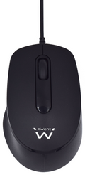 RATON EWENT EW3159 OPTICO 1000 DPI CLIC SILENCIOSO NEGRO USB