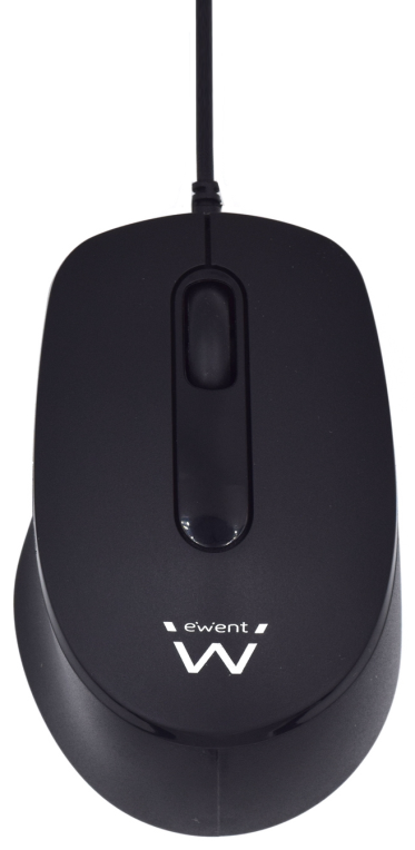 RATON EWENT EW3159 OPTICO 1000 DPI CLIC SILENCIOSO NEGRO USB