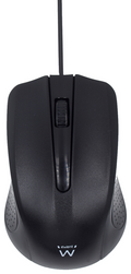 RATON EWENT EW3300 OPTICO 1000DPI NEGRO USB