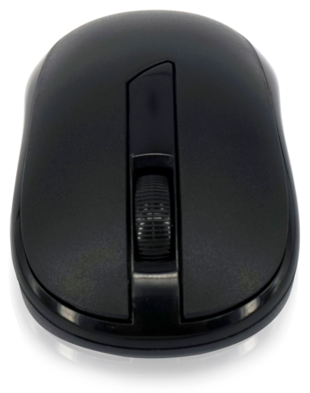 RATON EWENT OPTICO 1000 DPI NEGRO RF INALAMBRICO PILAS - detalle