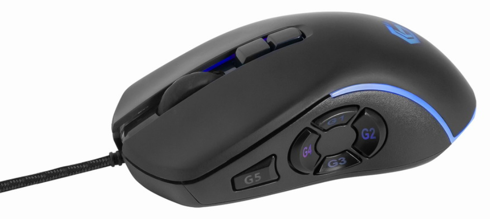 RATON GAMING GEMBIRD USB CON RETROILUMINACION RGB, 10 BOTONES