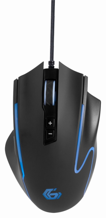 RATON GAMING GEMBIRD USB CON RETROILUMINACION RGB, 8 BOTONES - detalle
