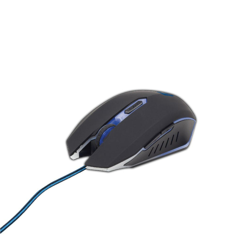 Gembird MUSG-001-B ratón Juego Ambidextro USB tipo A 2400 DPI