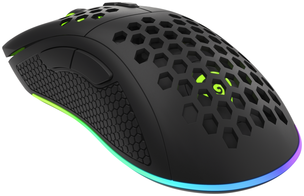 RATON GAMING GENESIS KRYPTON 555 RGB SENSOR PMW3333 8000 DPI - detalle