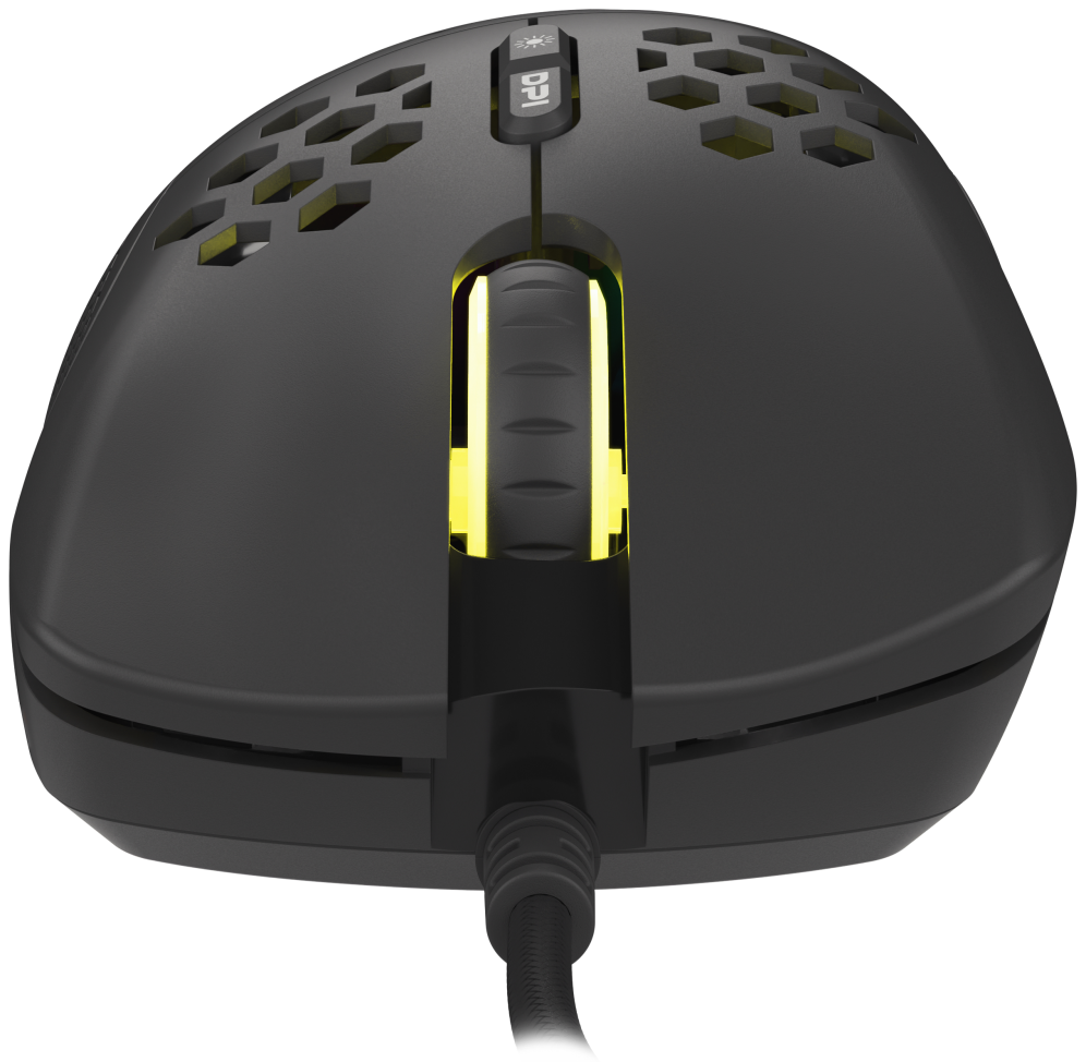 RATON GAMING GENESIS KRYPTON 555 RGB SENSOR PMW3333 8000 DPI - detalle