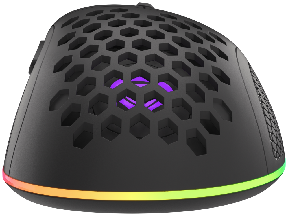 RATON GAMING GENESIS KRYPTON 555 RGB SENSOR PMW3333 8000 DPI - detalle