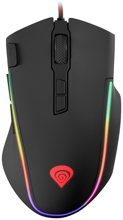 RATON GAMING GENESIS KRYPTON 700 7200DPI RGB NEGRO - detalle