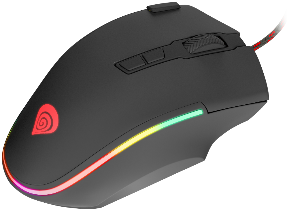 RATON GAMING GENESIS KRYPTON 700 7200DPI RGB NEGRO - detalle