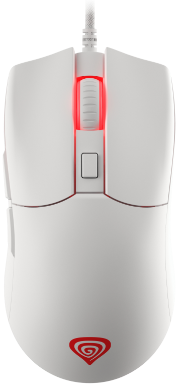 RATON GAMING GENESIS KRYPTON 750 RGB SENSOR PMW3333 8000 DPI BLANCO