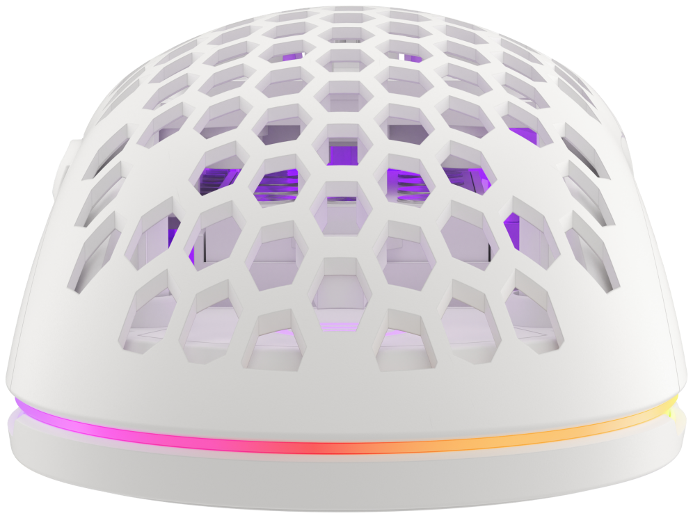 RATON GAMING GENESIS KRYPTON 750 RGB SENSOR PMW3333 8000 DPI BLANCO - detalle