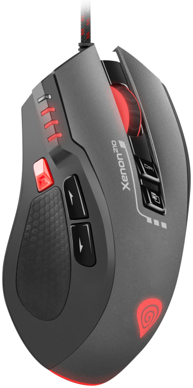 RATON GAMING GENESIS XENON 210 3200DPI RGB NEGRO - detalle